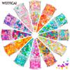 Explosiones Transfronterizas Mariposa Perlada 12 Colores Lentejuelas para Uñas Cuentas Set de Pegamento para Esmalte de Uñas Joyería para Uñas Parche para Uñas