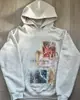 2026 Amazon Otoño e Invierno Nuevo Transfronterizo Europeo y Americano Impreso Retro Street Trendy Sudadera con Capucha para Hombre y Mujer Lote