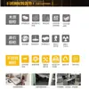 Móveis para Casa Inteira Guarda-Roupa de Aço Inoxidável Moderno Personalizado Combinação de Quarto de Dormir Closet com Mesa de Armazenamento para Vestir Armário 304