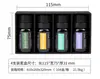 Caja de Set Base de Aceite de Aceites Esenciales para Plantas Transfronterizo, Difusor de Aroma, Vela de Aceite Esencial, Piedra Aromática, Caja de Regalo de Aromaterapia con Aceites Esenciales, Aceite Fragante