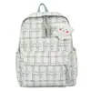 Mochila Escolar Feminina Estudante do Ensino Médio Estudante do Ensino Fundamental Trabalho de Aula Roupa Mochila Xadrez 2025 Estudante Universitário Computador Mochila Versátil