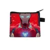 Cartera de Monedas Iron Man Modelo Nuevo Transfronteriza Mini Cartera de Almacenamiento para Estudiantes Portátil Soporte Corto para Llaves y Tarjetas