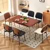 Cadeira de Jantar de Luxo Leve Estilo Italiano, Cadeira de Jantar Eames em Madeira Maciça, Cadeira de Jantar de Designer para Casa, Café, Cadeira de Lazer Retrô de Alta Qualidade