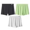 Net serán los nuevos pantalones cortos de seda helada súper elásticos para hombre al por mayor, pijamas de verano frescos y cómodos, pantalones cortos ultrafinos transpirables