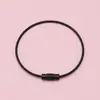 Anel de Corda de Arame de Aço Colorido Chaveiro Anel Pingente Acessórios DIY Artesanal Bugiganga Anel de Chaveiro Acessórios de Metal