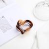 Pinza para el cabello acrílica ámbar para la parte posterior de la cabeza para mujer, celebridad de internet 2023, nueva moda, flequillo para cabello suelto, pinza de tiburón, accesorio para la cabeza