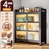 Estante de Almacenamiento Multifuncional de Cocina Piso Almacenamiento Multicapa Gabinete Estante para Horno de Microondas Gabinete Doméstico Gabinete de Almacenamiento Alacena