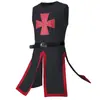 Disfraz de Halloween Disfraz de Caballero Templario Medieval Disfraz de Cruzado cosplay Disfraz de Performance