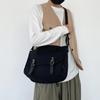 2026 Nova Bolsa Cambridge Retrô Britânica Versão Coreana Ins Bolsa Transversal de Grande Capacidade Bolsa Mensageiro de Lona para Trabalho