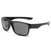 Gafas de Sol Glazzy de Moda Nueva Europea y Americana de Montura Grande, Deportivas y de Ocio, de Montura Completa, con Lentes de Color, para Celebridad de Internet, Playa Espejo