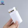Venta al por mayor de fábrica Botellas de plástico de 80 cc para tabletas Embalaje separado a prueba de luz Botellas de plástico blanco engrosado Botellas de embalaje separado para caramelos