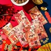 2025 Nuevo Creativo Año Nuevo Sobre Rojo Estilo Chino Festival de Primavera Chino Artículos de Año Nuevo Festival Sobre Rojo Bebé Panda Dios de la Riqueza