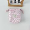 Bolsa de Armazenamento para Câmera Coração de PU Portátil Polaroid Anti-Queda e Anti-Impacto Bolsa Pequena Simples e Fofa Armazenamento com Cordão