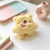 Colgante de Felpa de Dibujos Animados Pequeño Monstruo Llavero Broche Colgante para Mochila Juguete de Peluche Lindo Muñeco
