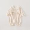 Ropa de Mameluco para Bebé Ropa de Salida para Primavera y Otoño Princesa Bebé Categoría de Terciopelo Suave Ropa para Gatear Pijama Harem