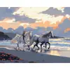 Dropshipping Transfronterizo Pintura al Óleo Digital al por Mayor Pinturas sin Marco 40X50 Amazon Wish Fábrica de Pintura Vestíbulo Ozon Caballo