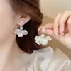 Novos Brincos Populares de Flor de Pérola Francesa para Mulheres 2025, Tassel de Dupla Utilização, Design Único, Brincos de Alta Qualidade e Elegantes