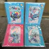 Cartoon Fofo Stitch Sanrio Kappi Bala Caderno A5 Planeta Artesanato Caderno Espiral