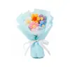 Flores artificiales transfronterizas, flores de hilo tejido, ramos pequeños, flores artificiales para el Festival Qixi, ramos hechos a mano, regalos de graduación, venta al por mayor