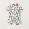 Traje de baño nuevo para niños Traje de baño de una pieza Treasure para hombre Traje de baño de una pieza de dibujos animados para bebé Tiburón de coche Calzoncillos de natación Transfronterizo