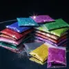 Bolsa de 10g de Purpurina Láser para Uñas de 0.2mm, Escamas Finas de Purpurina Láser para Uñas, Adecuado para Rellenos de Resina DIY