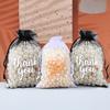 Bolsa de regalo de organza de fábrica en stock Malla cosmética al por mayor Traje de regalo Joyería Bolsa para joyas