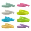 Pulseiras de Cor Sólida em Estoque, Pulseiras de Silicone Luminosas, Embossadas para Grupos Jovens e Estudantis, Pulseiras de Cor Sólida com Anéis de Luz