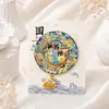 Imán de Refrigerador Metálico de la Ciudad de Suzhou, China, Souvenir Personalizado, Souvenir Turístico Cultural y Creativo, Imán de Refrigerador Magnético Hecho a Medida