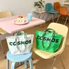 Bolsa tejida de plástico de mano bolsa promocional publicitaria de empresa pp bolsa llamativa bolsa tejida bolsa de mano personalizada para exposiciones