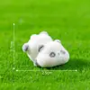 Pelúcia de Panda Fofo com Decorações DIY de Bambu Acessórios para Pendurar Carro Mesa Paisagem em Miniatura Pequenos Enfeites