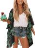 Amazon AliExpress verano sexy moda estampado kimono ropa de playa ropa protectora del sol caliente cárdigan de gasa