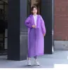 Impermeable Desechable Poncho para Coche Eléctrico Eva Portátil de Viaje Poncho para Adultos Impermeable Engrosado y Largo