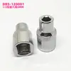 Juego de Accesorios para Barra de Extensión con Barra Deslizante, Llave de Vaso Hexagonal de 1/2", Herramienta para Cabezal Hexagonal de 12.5mm, Carraca, Mecánicos