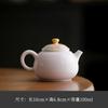 Tetera Floral Pintada Completamente a Mano con Alto Valor Estético, Tetera con Borde Dorado, Taza de Té, Tetera Individual con Filtro, Tetera Especial para Mujeres