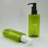 Botella de Aceite Limpiador Cosmético de 150 ml Limpiador Aceite Limpiador de Té Negro Botella PET para Loción Botella de Embalaje Botella Cosmética Botella de Embalaje