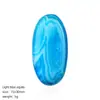 Cabujón Oval de Cristal Natural 15*30mm para Incrustación DIY en Collares Broches Accesorios de Fondo Plano Cabujón en Forma de Huevo de Piedra Semipreciosa