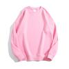 Sudadera de Algodón de Doble Cara de 300 g Cuello Redondo Pulóver Hombro Caído Corte Holgado Pareja/Padre-Hijo Logotipo Personalizado Manga Larga Moderna Versátil