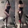 Venta al por mayor de una generación de lencería sexy sin medias ajustadas rasgadas calcetines sexys estilo red campana