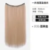 Peluca con Oreja Colgante para Teñir el Cabello Mujeres Una Pieza Capa Interior Teñido de Manchas Dos Tonos Teñido Oculto Tinte de Puntas de Cabello Tira de Peluca para Teñir
