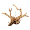 Decoración para Tanque de Cría de Reptiles, Raíces de Árbol para Reptiles Arborícolas, Paisajismo de Acuario, Madera Flotante, Raíces de Rododendro