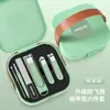 Set de Tijeras para Uñas Hogareño Cortauñas Anti-Salpicaduras Tijeras Grandes para Dedos Set de Herramientas de Manicura Tijeras Cortauñas