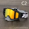 Óculos de motocross com revestimento colorido, viseira de capacete, direto da fábrica, suporta logotipo personalizado
