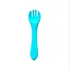 Amazon Vajilla de Silicona Ventosa Madre Bebé Tazón para Comida de Bebé Cuchara Silicona de Grado Alimenticio Cuchara para Comer traje