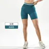 Pantalones Cortos de Running para Maratón Unisex de Seis Bolsillos con Bolsillo de Cintura de Secado Rápido, Pantalones de Compresión para Ciclismo, Fitness