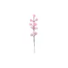 Arreglos Personalizados Transfronterizos de Navidad con Terciopelo Flockado de 12 Ramas con Múltiples Opciones de Color para Decoración Navideña del Hogar, Arreglos de Bayas Artificiales Flockadas con Terciopelo