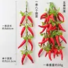Atacado Produtos Agrícolas Artificiais Espetinhos de Frutas e Vegetais Decoração de Rattan Decoração de Fazenda Espetinhos de Espuma de Frutas Artificiais Milho