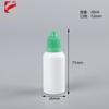 Botella para Gotas para Ojos de 10 ml a 100 ml Botella de Apriete con Punta Tapa Antirrobo Sub-Botella para Pigmento Aceite Esencial Botella Gotero de 50 ml