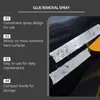 Spray Removedor de Adhesivos Jakehoe, un Removedor Especial de Adhesivos para Cristales de Carrocería, es Suave y No Daña la Pintura, Fácil de Usar y Conveniente de Operar