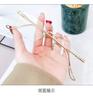 Novos Óculos para Miopia Sem Aro, Anti-Luz Azul, Assimétricos Personalizados Xiaohongshu Ins, Maquiagem Neutra, Modernos, Podem Ser Equipados com Lentes de Grau