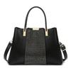 Bolso de Mano para Mujer, Estampado Retro, Bolso para Madre de Mediana Edad, Bolso de Viaje de Alta Gama, Bolso Tote de Gran Capacidad para Mujer a la Moda